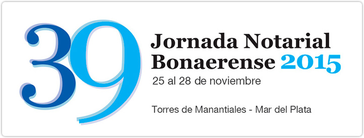 39 Jornada Notarial Bonaerense