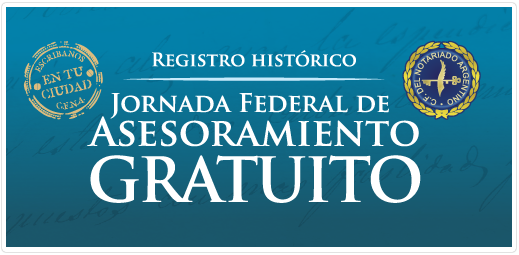 Registro Fotográfico Historico - Jornada Federal de Asesoramiento Gratuito