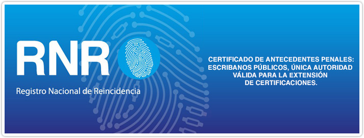 Certificados de Antecedentes Penales