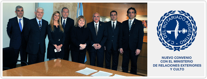 Nuevo Convenio con Cancillería