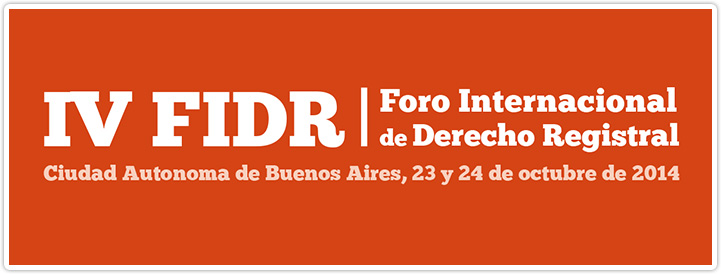 foro internacional de derecho registral
