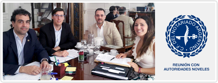 Reunión con Autoridades Noveles
