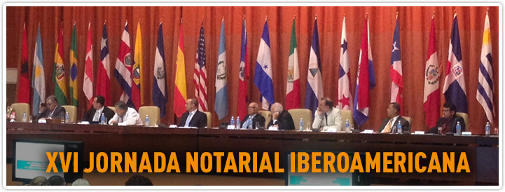banner XVI Jornada Notarial Iberoamericana