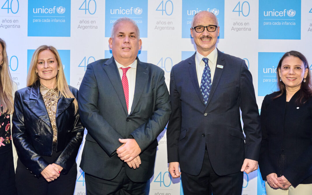 EL CFNA PRESENTE EN LA CELEBRACIÓN DE LOS 40 AÑOS DE UNICEF EN ARGENTINA