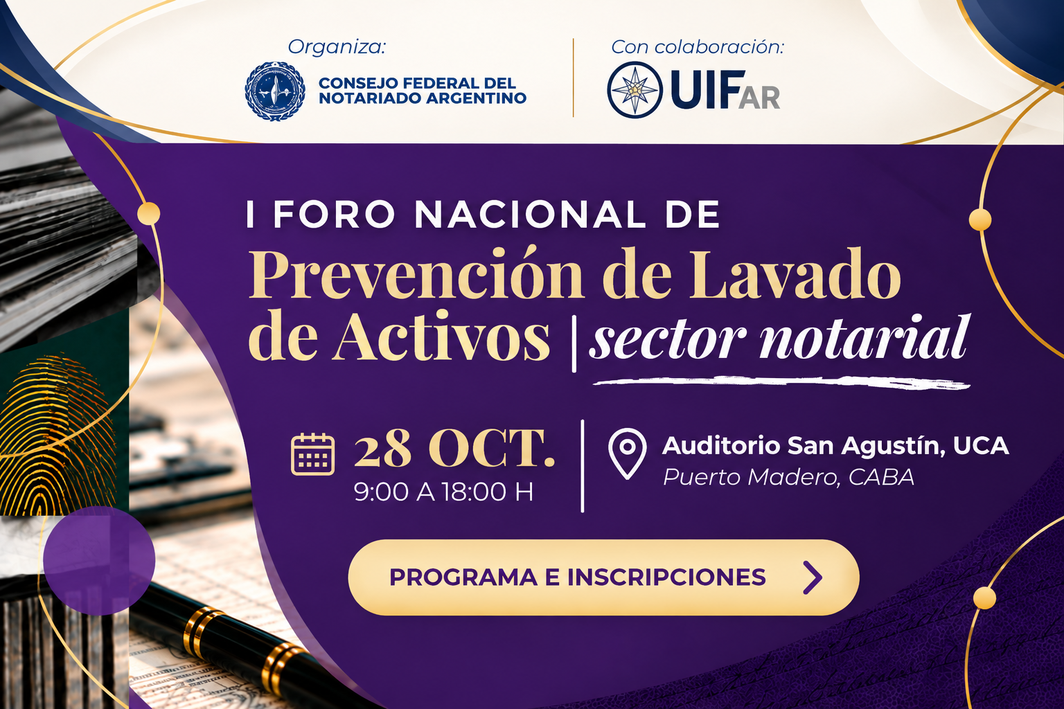 I Foro Nacional de Prevención de Lavado de Activos - Sector Notarial